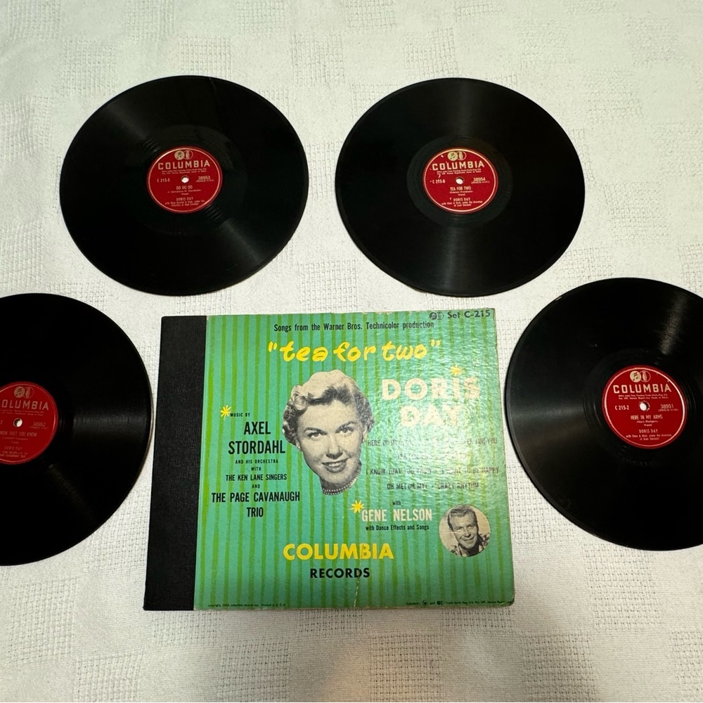 Columbia Doris day vinyl record